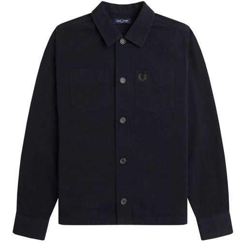 Twill Overshirt - Black