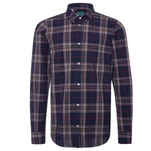 Check Shirt - Navy