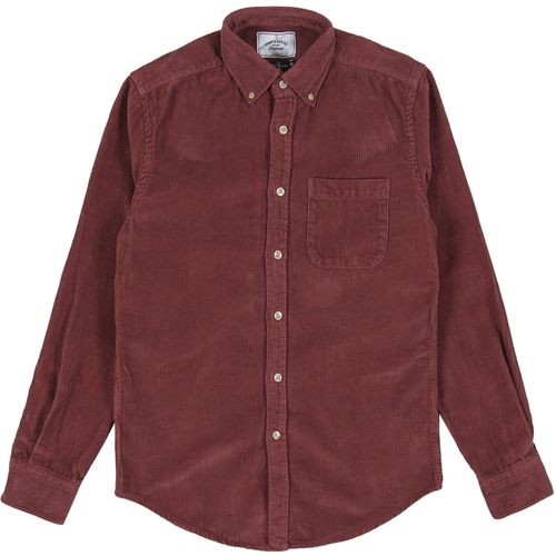 Lobo Corduroy Shirt - Bordeaux