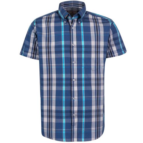 Checked Short Sleeve Shirt -...