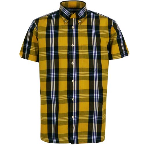 Checked Short Sleeve Shirt -...