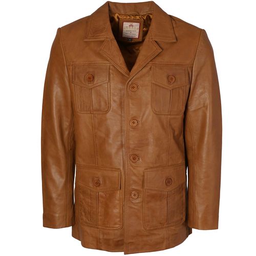 Safari Jacket - Tan