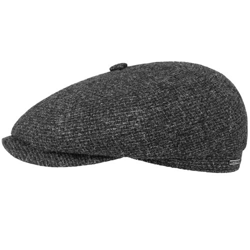 Wool Newsboy Cap - Grey