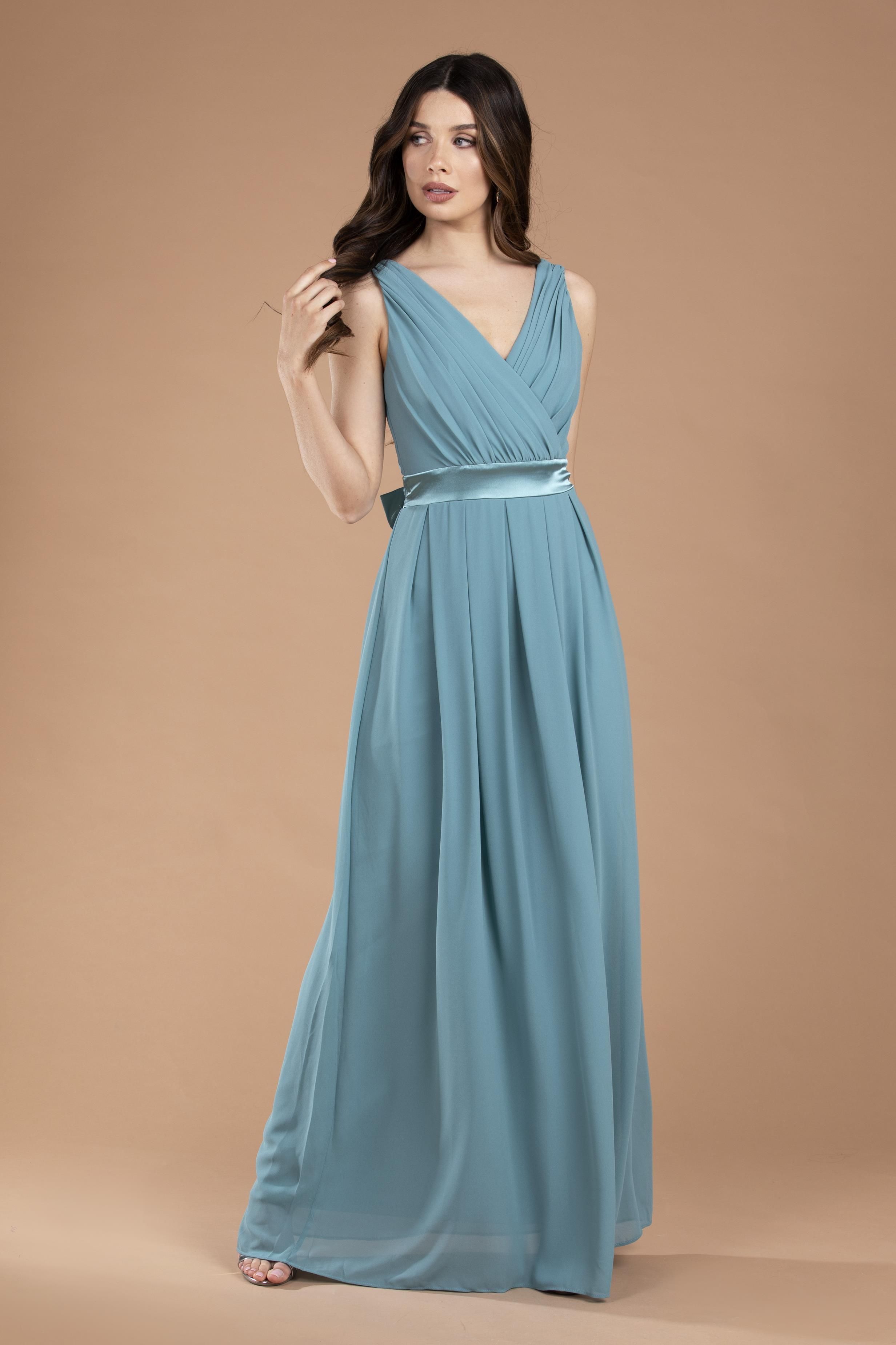 Tfnc kily blue grey maxi dress sales
