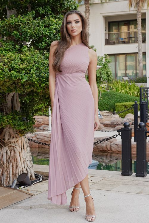 TFNC Araja Mauve Maxi Dress