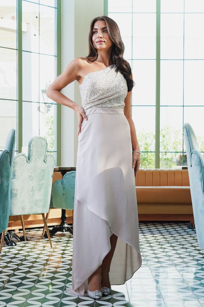 Tfnc halannah pale mauve maxi dress online