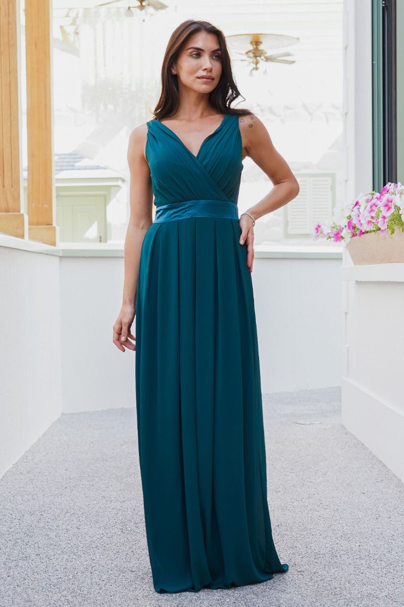 Tfnc kily blue grey maxi dress hotsell