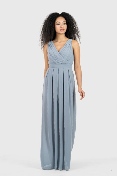 TFNC Kesha Grey Blue Maxi...