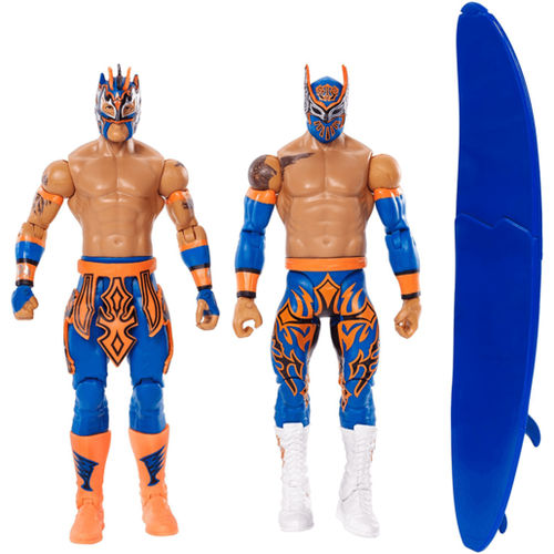 Wwe Battle Pack Action Figures Sin Cara And Kalisto Compare Trinity Leeds - sin cara roblox