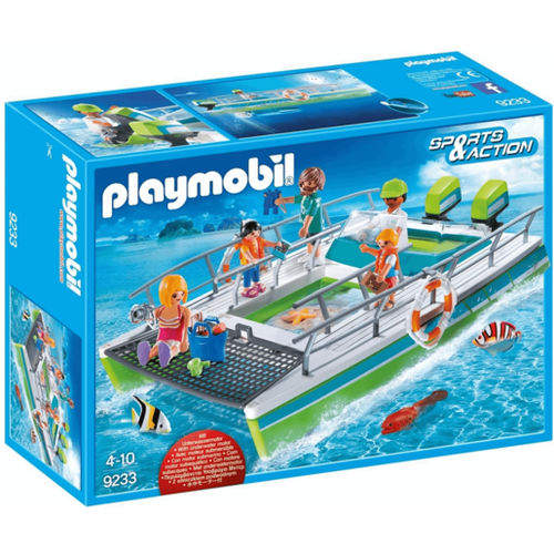 Playmobil - PLAYMOBIL 70744 - Sports et Action Bateau et moteur