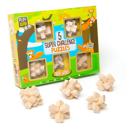 Play & Win 5 Super Wooden...