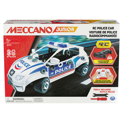 Meccano Junior RC Police Car...