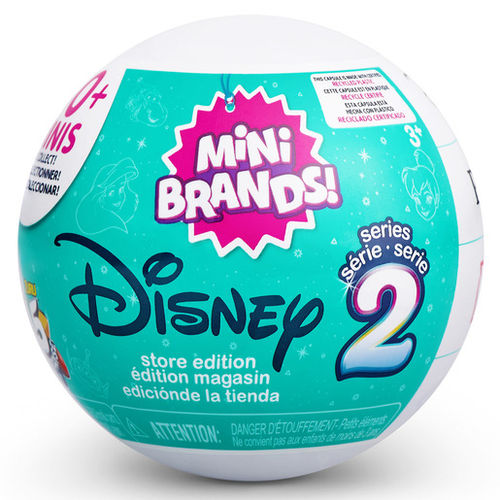 ZURU 5 Surprise Mini Brands Disney Store Series 1 Mystery Capsule