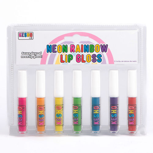 Kesho Neon Rainbow Lip Gloss...