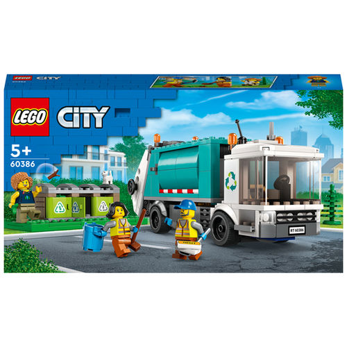 LEGO City Recycling Truck Bin...