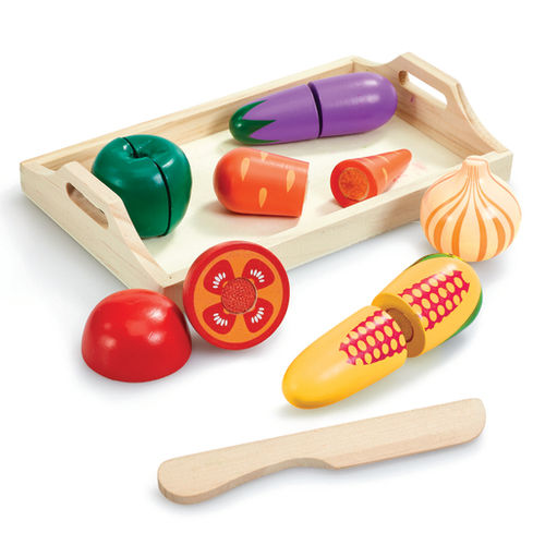 Woodlets Slicing Food Playset...