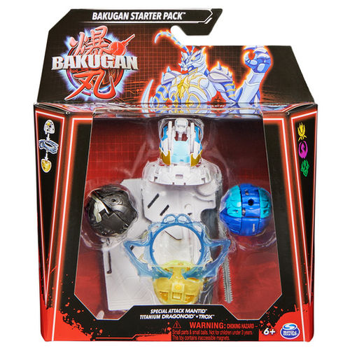 Bakugan Armored Alliance Starter Pack Trading Card and Figures