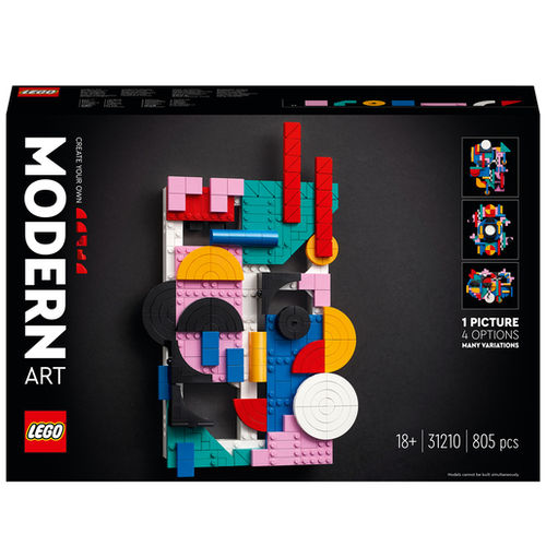 LEGO ART Modern Art Colourful...