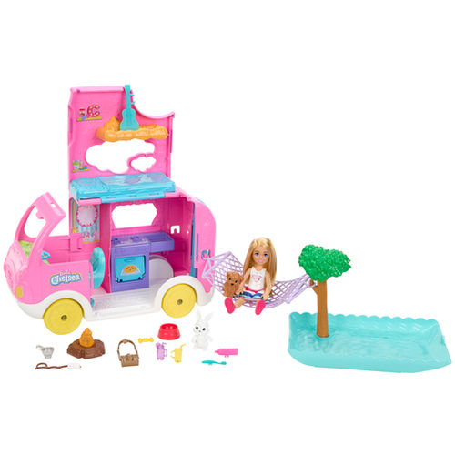 Barbie Chelsea 2-in-1 Camper...