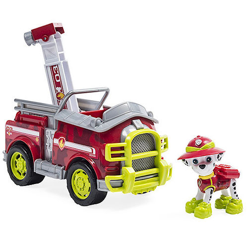 Paw Patrol Jungle Rescue Marshall's Jungle Truck Vehicle with Figure, Compare