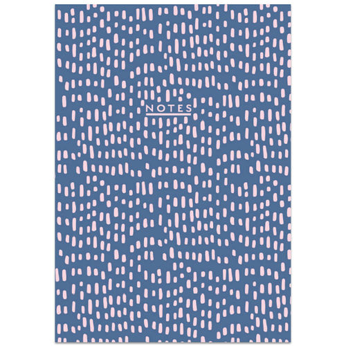 A5 Casebound Navy & Pink...