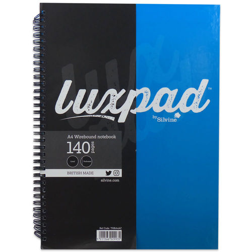 A4 Wiro Hardback Luxpad...