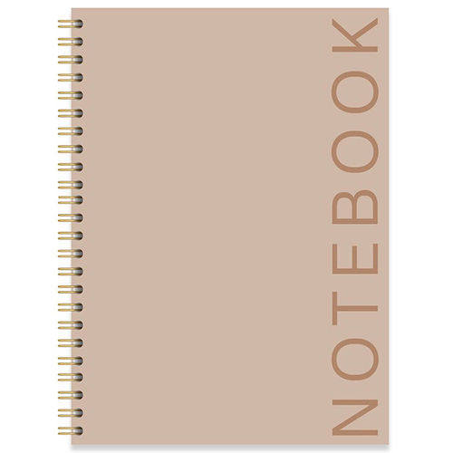 A4 Taupe Notebook