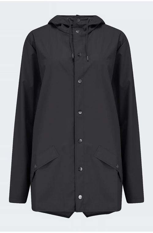 Rains - Short Jacket in Black