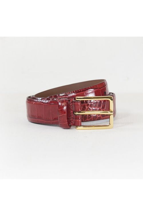 Anderson's - Snake Belt in Red