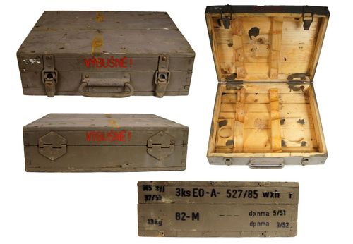 Transportkoffer Holzkiste...