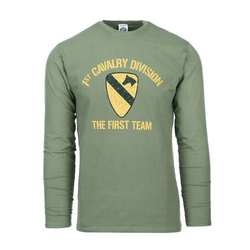 Langarmshirt First Cavalry...