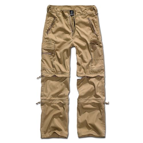 Zip-Up Hose Savannah camel Restposten XL