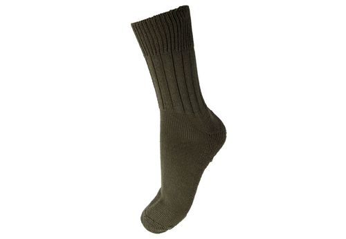 Original BW Socke mit Plüschsohle kurz oliv Schuhe D 47