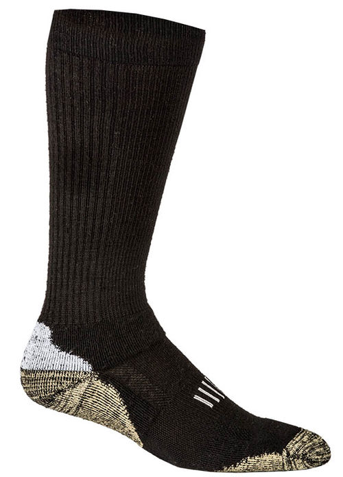 5.11 Socken Merino Crew Socks schwarz/bunt Restposten M