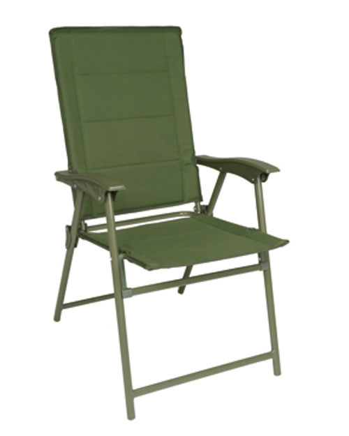 Army Klappstuhl mit Lehne oliv
