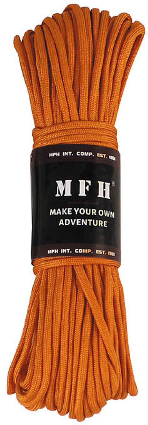 Fallschirmleine Nylon orange...