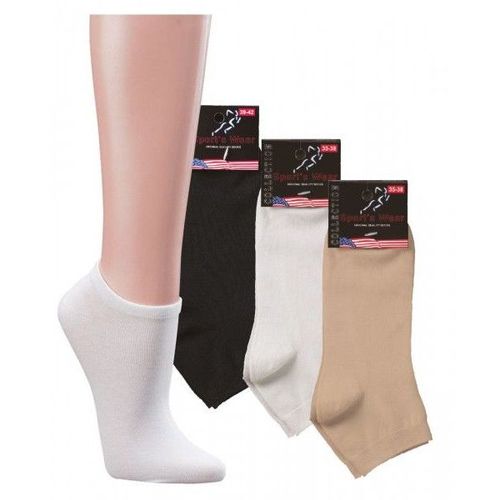 3 Paar Sneaker Socken schwarz...