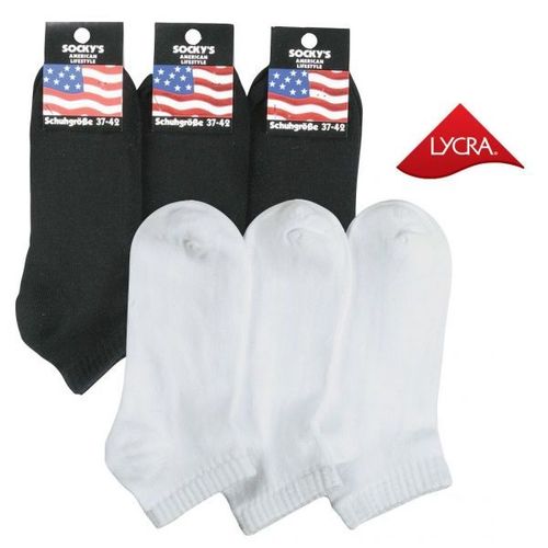 3 Paar Socky's Sneaker Socken...