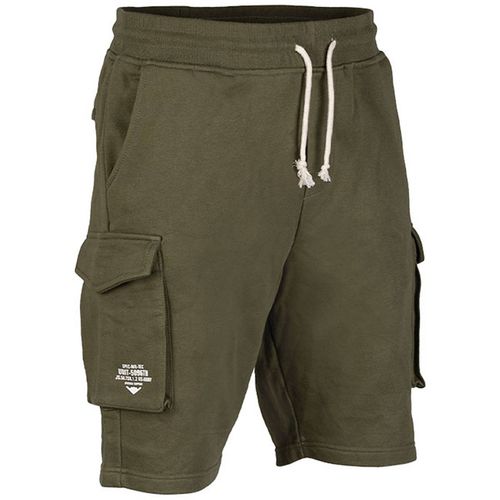 US Sweatshorts Cotton oliv...