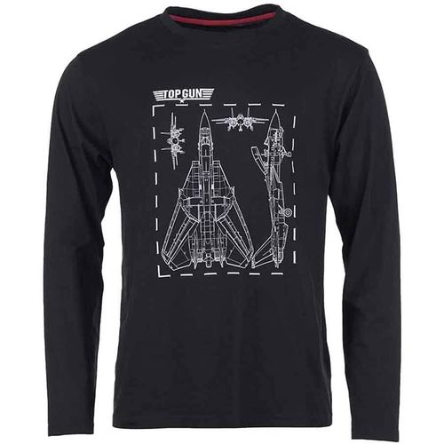 Langarmshirt Cotton mit Druck...