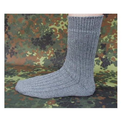 Bundeswehr Socken kurz mit Keilferse grau Schuhe D 46