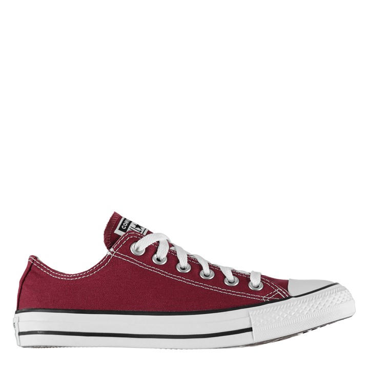 converse ox rival canvas trainers