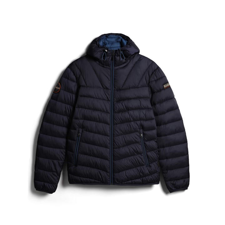 Napapijri Ava Long Jacket - Blue 