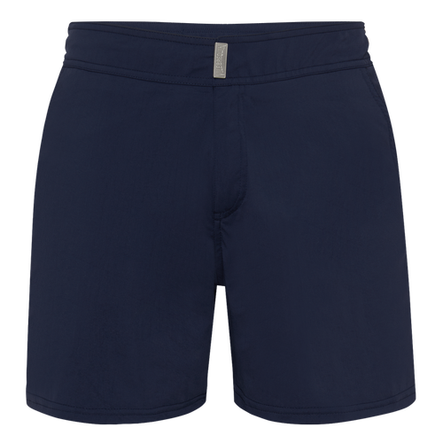 Men Stretch Swim Shorts Flat...