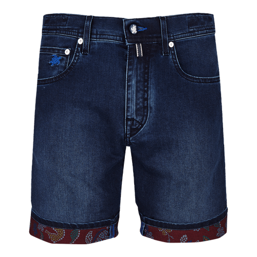 Men 5-pockets Denim Bermuda...