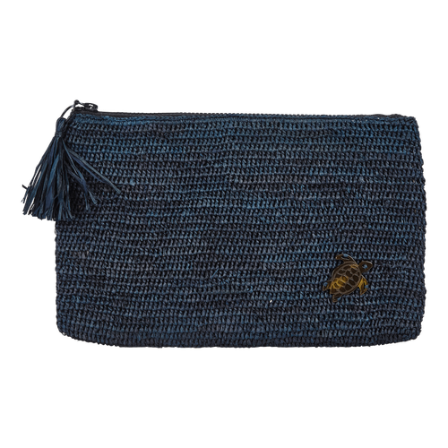 Raffia Unisex Beach Pouch -...