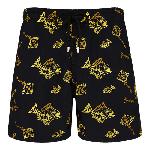 Men Swim Shorts Embroidered...