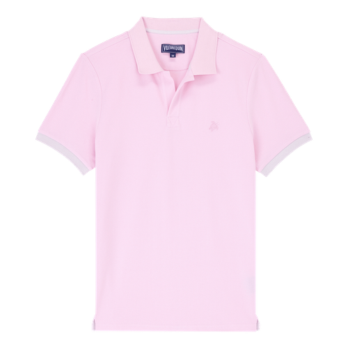 Men Cotton Polo Solid -...