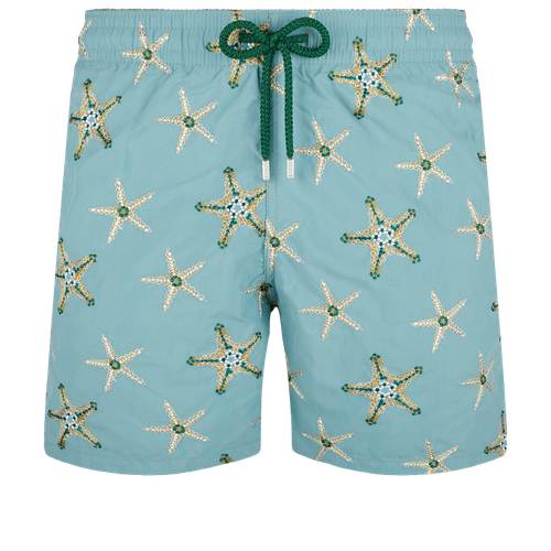 Men Swim Shorts Embroidered...