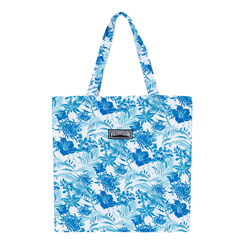 Unisex Linen Beach Bag Tahiti...